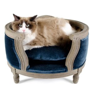 George Chêne et Velours - Canapé haut de gamme pour chat