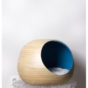 DANDY BALL - Bambou - Niche design pour chat