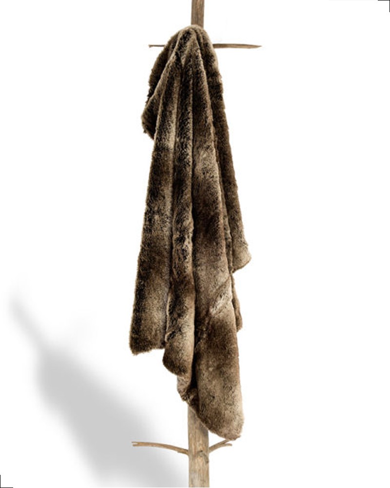 Blitz Silver Fox - Plaid haut de gamme pour chat