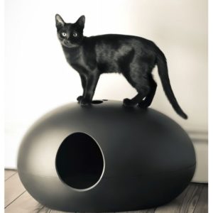 Maison de toilette design POOPOOPEDOO pour chats
