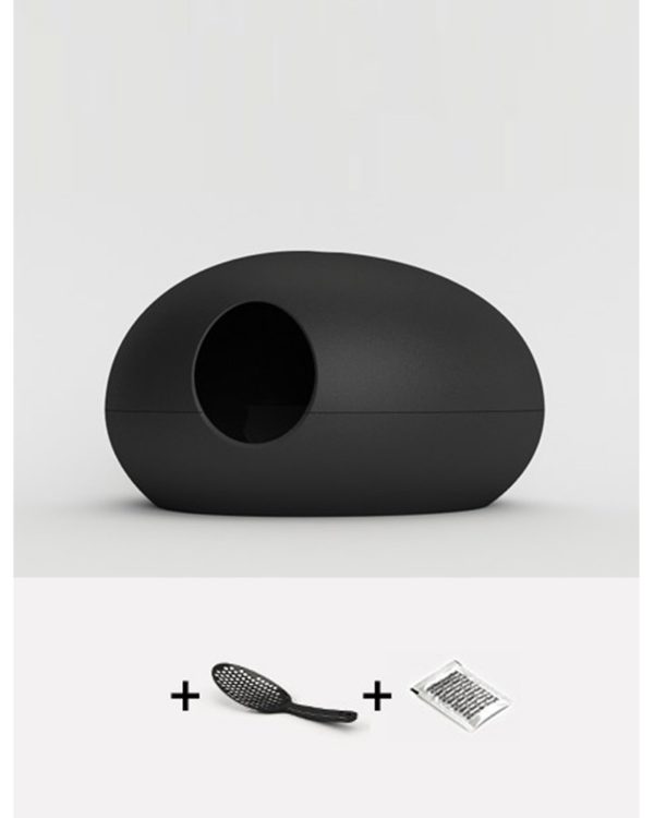 Poopoopeedo - Maison de toilette design pour chat