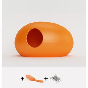 Poopoopeedo - Maison de toilette design pour chat
