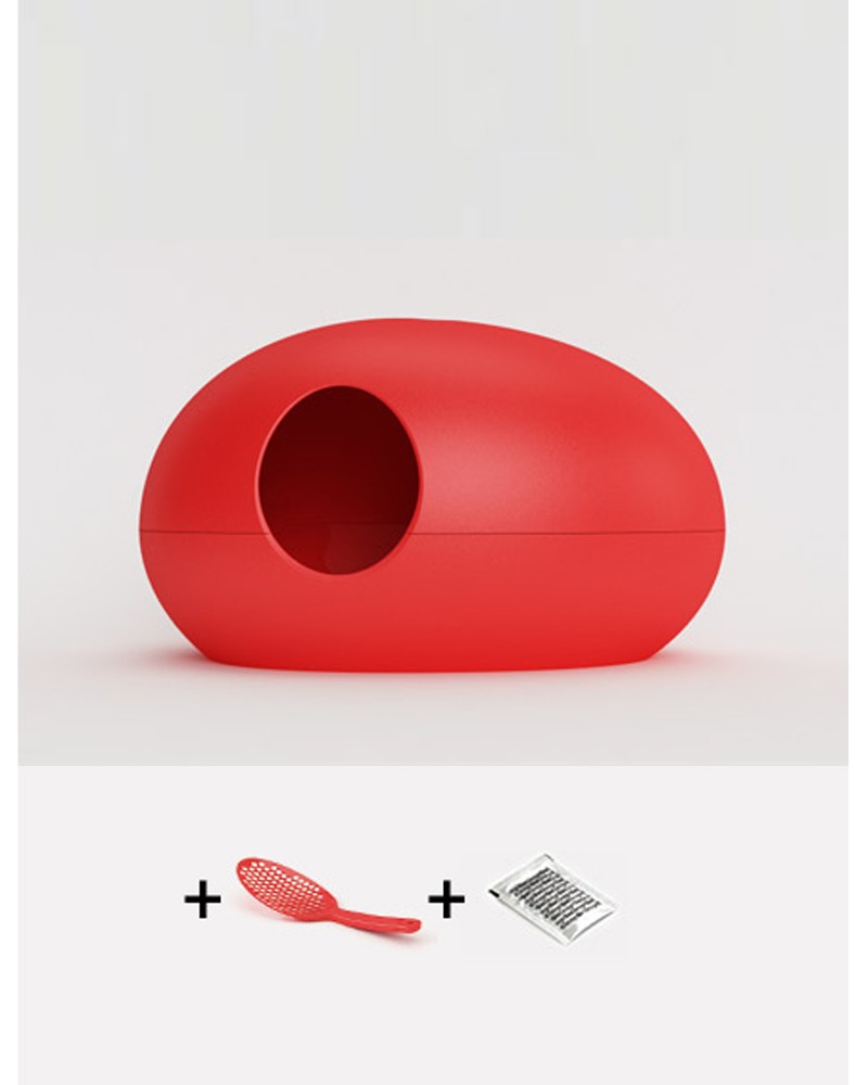 Poopoopeedo – Maison de toilette design pour chat