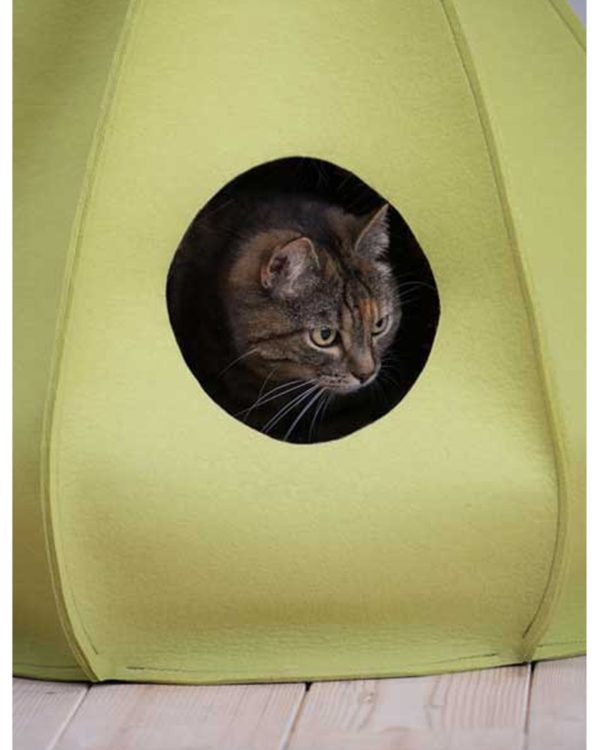 BERTA - Feutre de laine - Tipi design pour chat