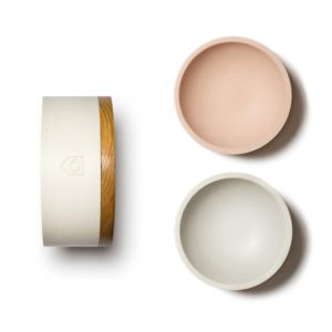 VUKU - Béton et chêne - Gamelle design pour chiens