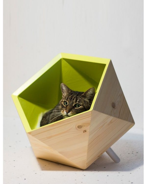 Niche design pour chat GEOBED (gamme CATISSA)