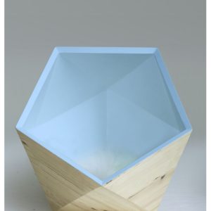 GEOBED - Bois de bouleau - Niche design pour chat