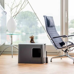 Litière design pour chat Hoopo