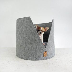Couchage Design rond en feutre Pour Chien - LEGOWISKO