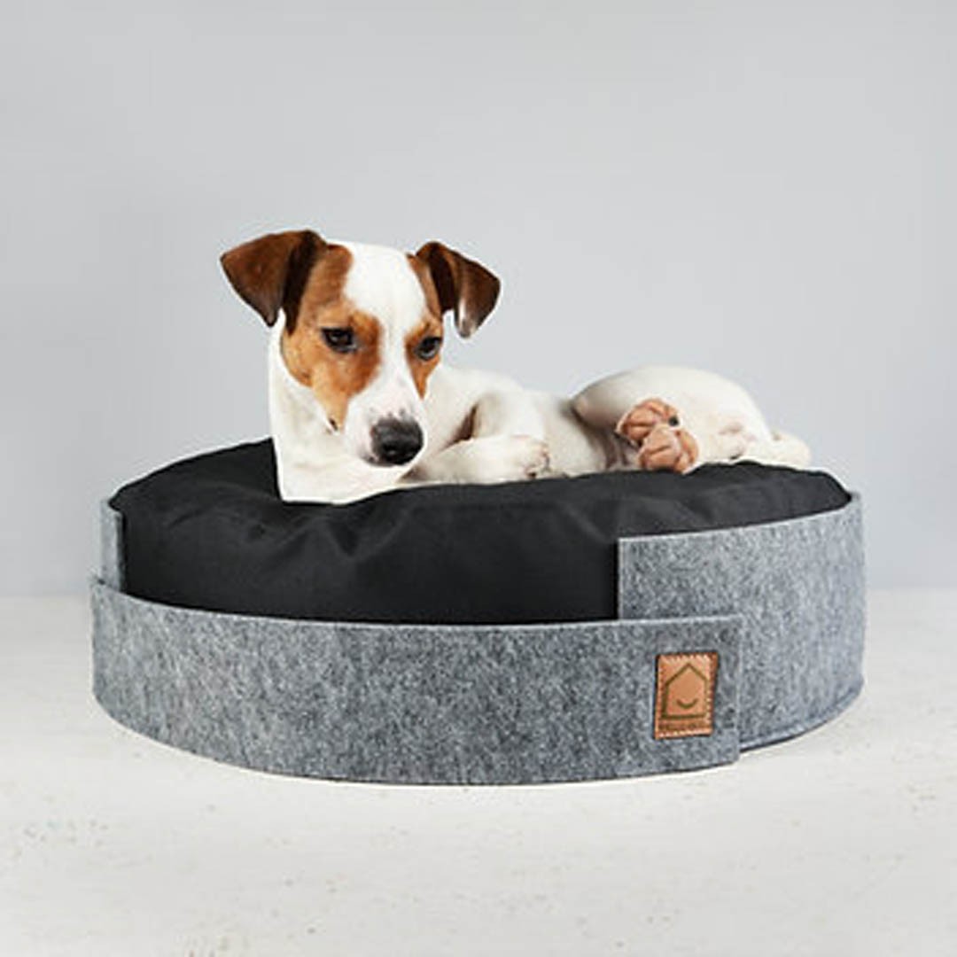 Panier rond pour chien en feutre – NAP