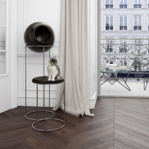 ZENITH bois massif arbre à chat bogarel luxe design