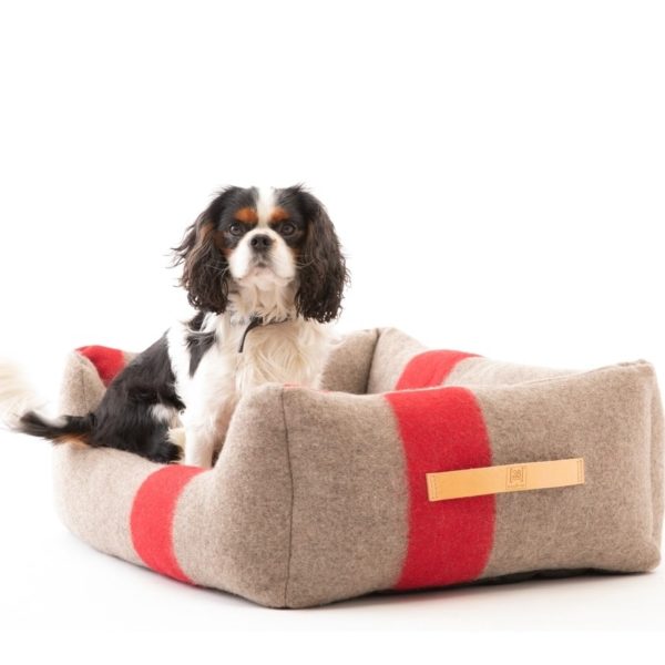 henri lit couchage laine recyclée naturel chien design