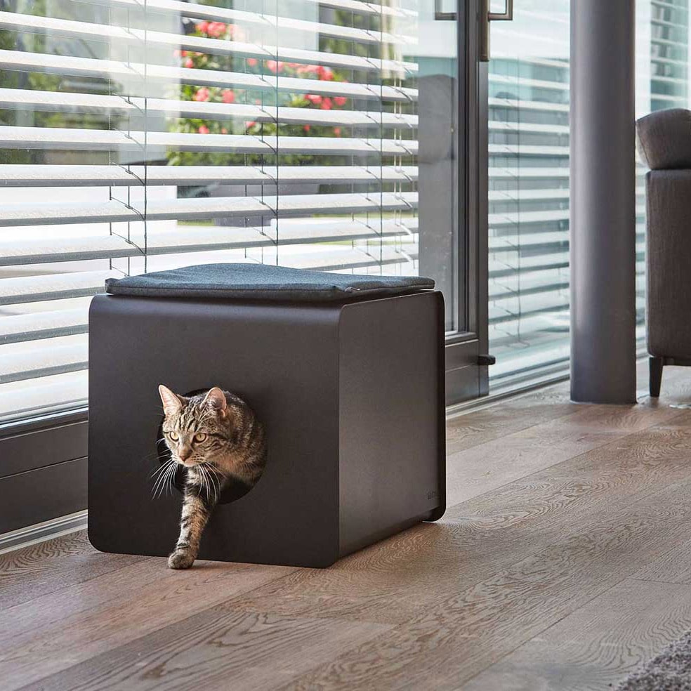 Sito Mia Cara : La maison de toilette de luxe pour chats 3 en 1