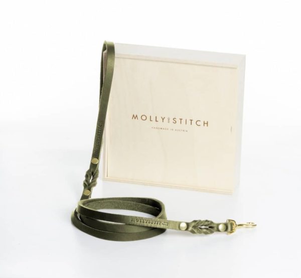 Laisse en cuir de luxe pour chien - BUTTER CLASSIC