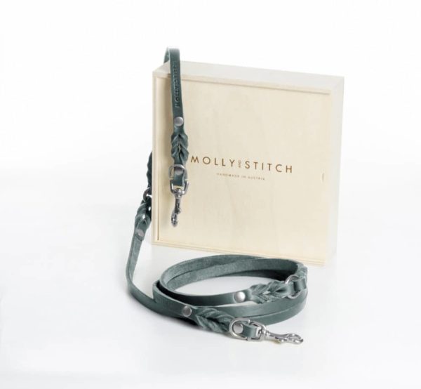 LAISSE EN CUIR DE LUXE 3 REGLAGES - BUTTER 3
