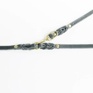 LAISSE EN CUIR DE LUXE 3 REGLAGES - BUTTER 3