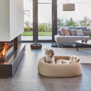 LIT CHIEN OVALE BEIGE MIACARA BARCA