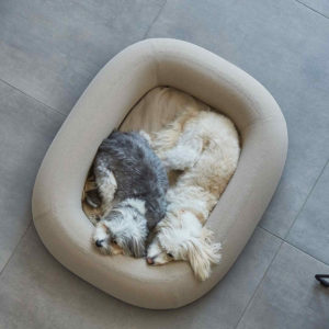 LIT CHIEN OVALE BEIGE MIACARA BARCA