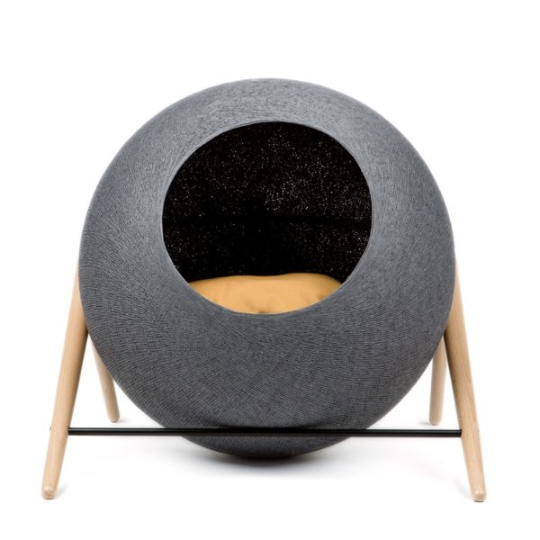 niche pour chat rond meyou ball