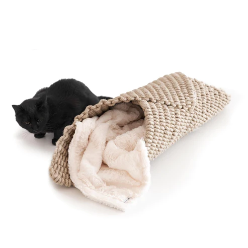 cannolo lit design pour chat tunnel