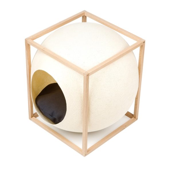 niche pour chat cube meyou