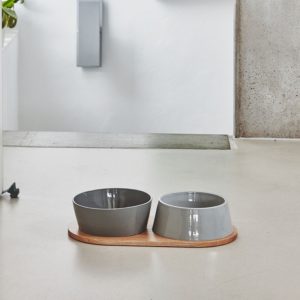 Gamelle en porcelaine pour chien design doppio