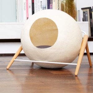 niche pour chat rond meyou ball