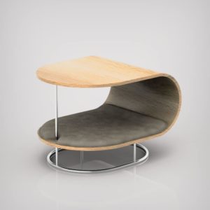 lunar meuble double fonction luxe design chat
