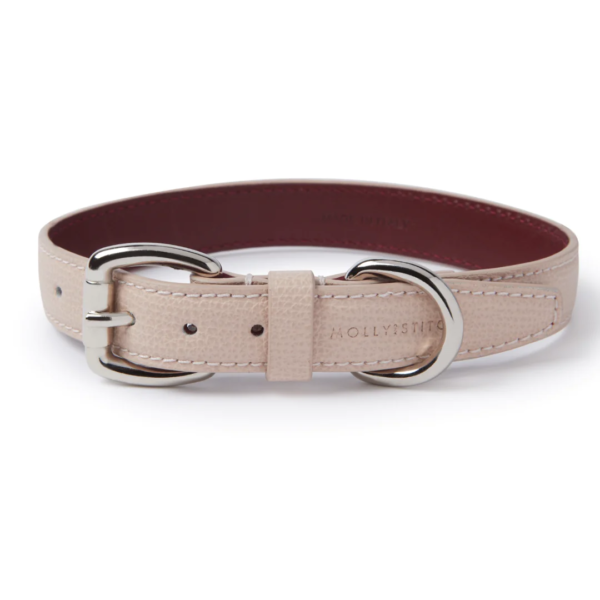 collier tuscan cuir design chien