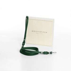 laisse design en cuir pour chien butter