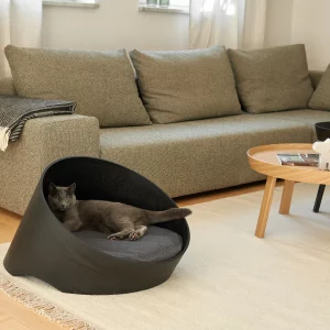 COVO CHAT CHIEN LIT EN BOIS DESIGN DE LUXE MIACARA