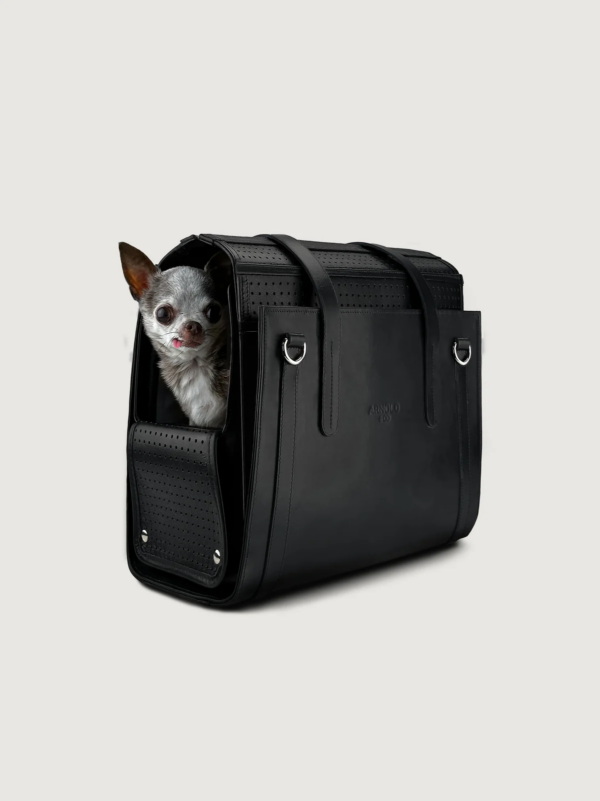 Sac de voyage haut de gamme pour petit chien - LE CLASSIQUE Sac de voyage haut de gamme pour petit chien - LE CLASSIQUE