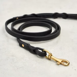 Laisse design en cuir végétal - RIMINI
