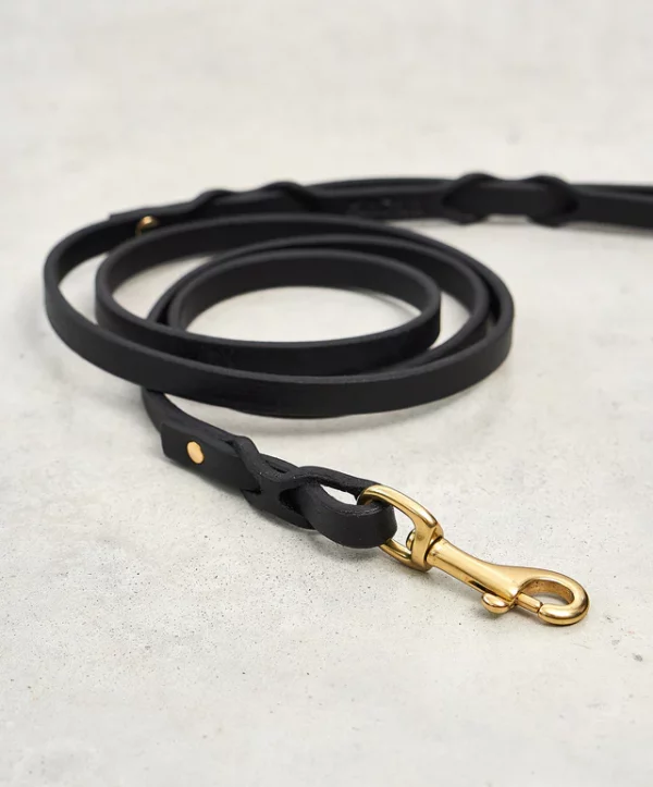 Laisse design en cuir végétal - RIMINI